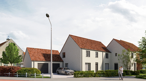 Nieuwbouw project te Brugge (Dudzele-) by Transparant Projects