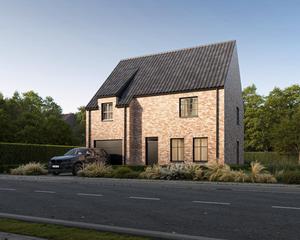 Alleenstaande woning te Brugge (Sint-Andries) realisatie by Transparant Projects