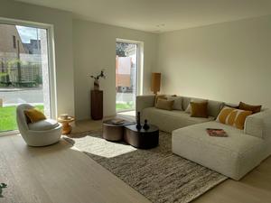 Interieur van nieuwbouw woning te Brugge realisatie by Transparant Projects