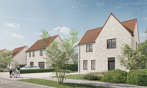 Nieuwbouw woningen te Brugge (Zedelgem) realisatie by Transparant Projects