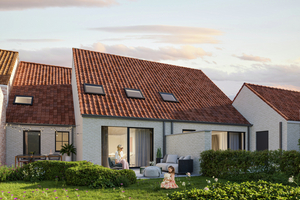 Nieuwbouw project te Brugge (Dudzele-) by Transparant Projects